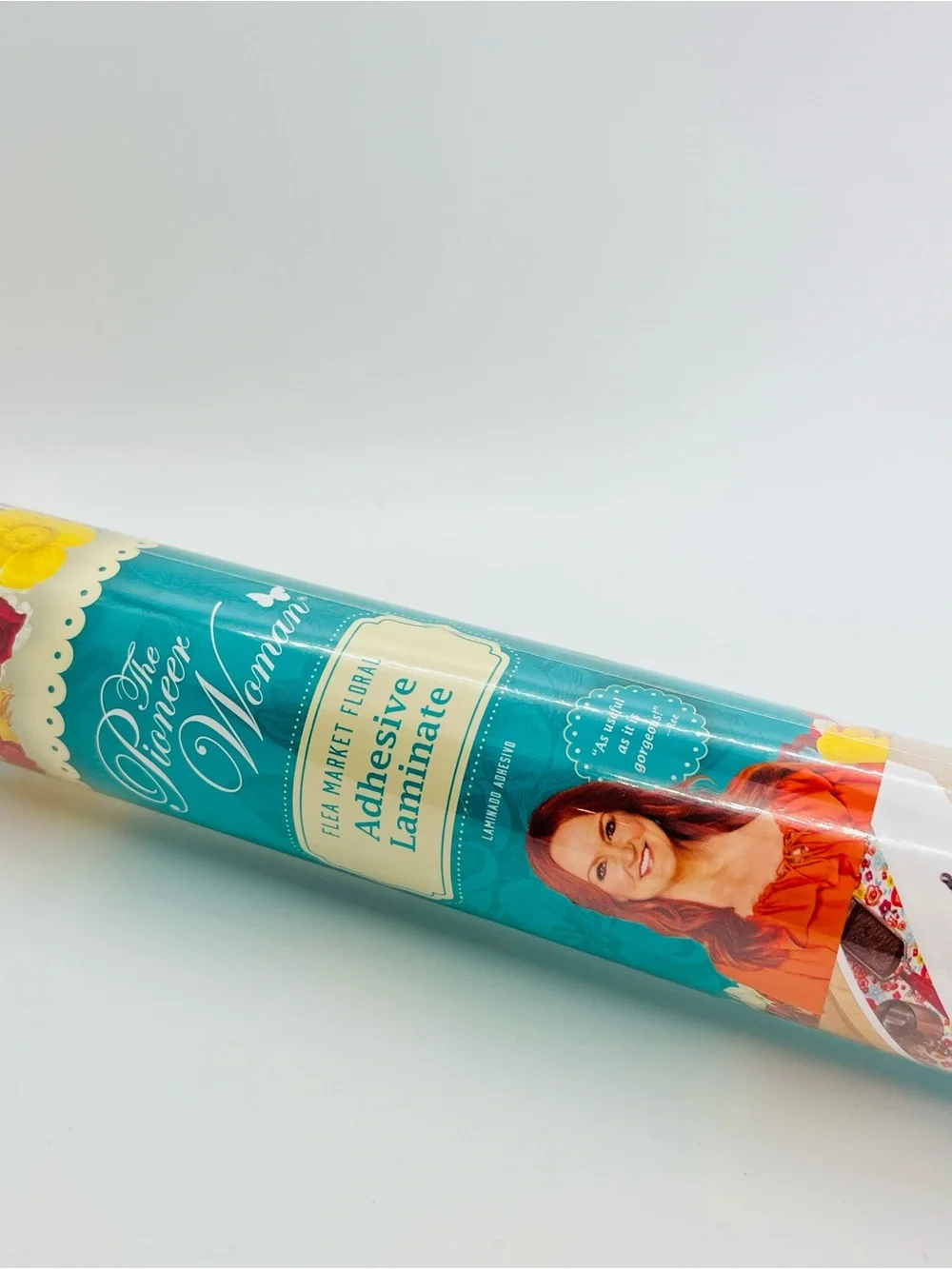 The Pioneer Woman Flea Market Floral Adhesive Laminate Drawer Shelf Liner ONE 12